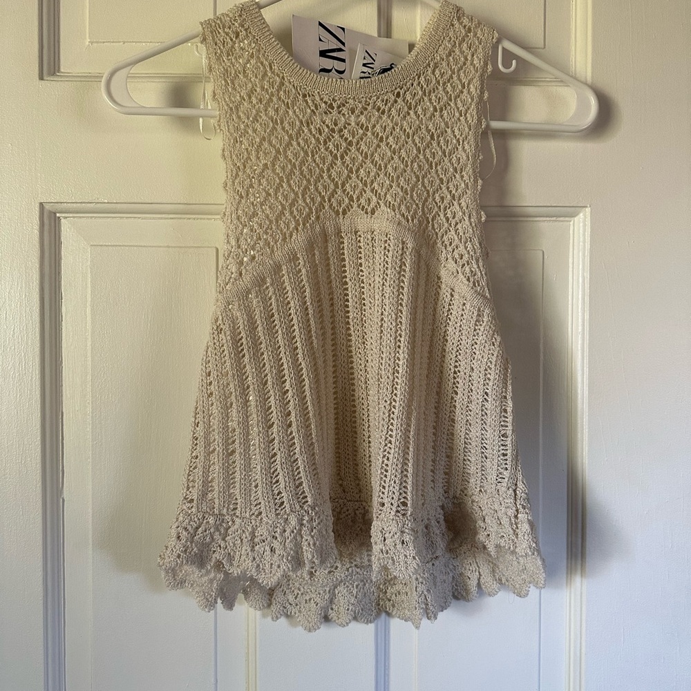 Zara Crochet Tank